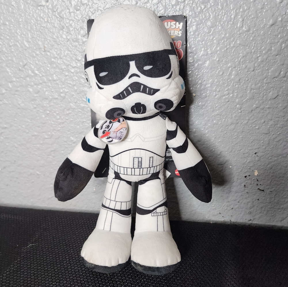 Star Wars Storm Trooper Plush Talkers  That Speaks IN Spanish